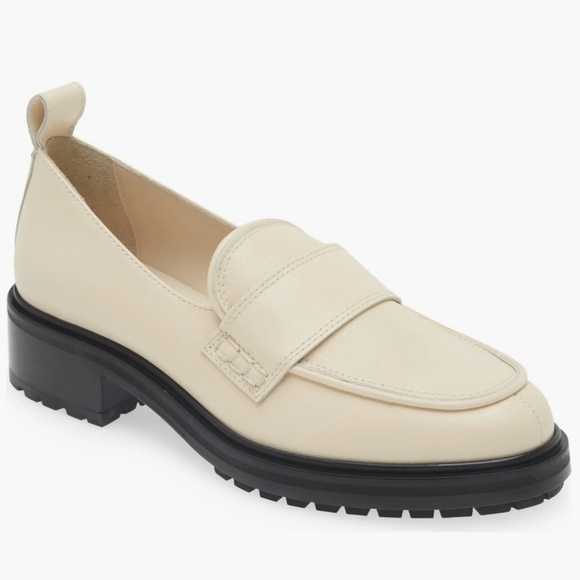 AEYDE Ruth Lug Sole Platform Loafer